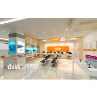 淮安联通健康路营业厅店面装修-烤漆展柜-南京大唐格雅展柜厂