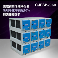 环保局食堂低空油烟净化广杰环保GJESP-640价格