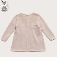婴幼儿针织连衣裙环保材质可贴身穿戴A类标准厂家直销新款 婴幼儿毛衣厂家批发