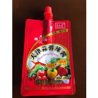 供应大庆辣酱包装,吸嘴袋,大庆金霖彩印包装制品厂