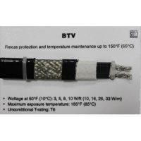Raychem 美国瑞侃BTV2-CT型低温自调控电伴热线65度进口电伴热带