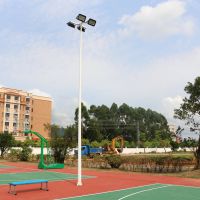 东莞市篮球场专用高杆灯 广场金卤灯照明灯柱 9米篮球场灯杆报价