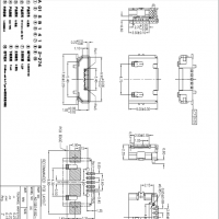 USB 2.0 B MICRO 5PƬĸ  SMTֱ PCB-