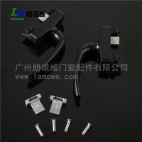 朗偌威专业生产厂价直销铝合金把手 门窗五金配件 中式拉手 七字执手
