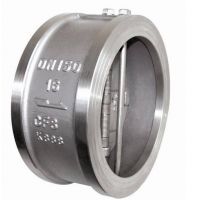 H76H双瓣对夹式不锈钢止回阀