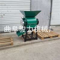 骏力机械直销 电动花生米破碎机 五谷杂粮对辊扎胚机