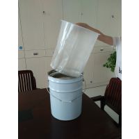 厂家定做PE圆底塑料袋油漆桶涂料桶内衬袋化工防潮防水内膜袋一体式圆桶内衬