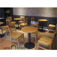 韩尔美式品牌 供应CF-17咖啡厅桌椅定制上海咖啡厅桌椅