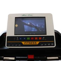 健身器材厂家直销减震静音有氧智能跑步机15.8寸视觉舒适大屏可连无线网 送单车