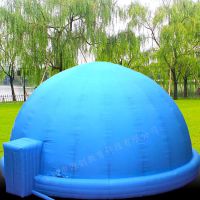 深圳厂家定制充气球幕 便携式球幕影院 移动式充气视频投影球幕