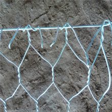 铅丝格宾网 五拧石笼网 石笼网垫