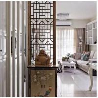 201不锈钢花格（镂空墙）进入平民的家居
