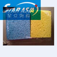 天然木浆清洁海绵 粉扑洗脸加厚沐浴绵 纤维沐浴遇水膨胀绵