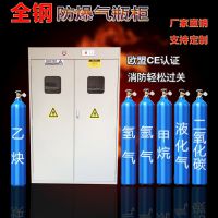 深圳气瓶柜厂家智能报警排风防火防爆型气瓶安全柜