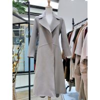 品牌折扣店货源 双面妮大衣17冬季新品女装批发 优惑女装库存走份