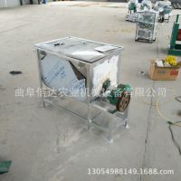 小型家用立式饲料粉碎搅拌机械信达牌 自吸式多功能搅拌机 省时省