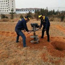 山西隧道打洞机 苗圃微型挖坑机 华盛汽油机挖坑机