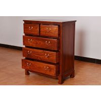 中山臥室紅木家具刺猬紫檀斗柜書(shū)柜款式