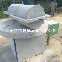 直销 家用面粉石碾 振德牌 单双棍电动石碾 价格 石碾子