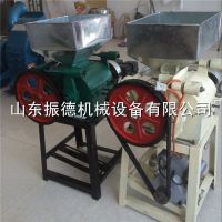 振德 粮食挤扁机 立式五谷杂粮压扁机 家用麦片机 促销