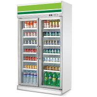 飞尼特LG-1260双门饮料柜冷藏展示柜超市冷柜厂家直全国联保