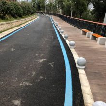 贵阳市哪里有大理石广场挡车石球路障直径40cm 50cm石材市场拦车石批发？