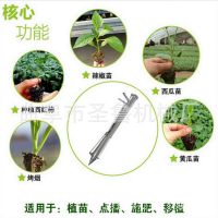 农用蔬菜移栽机 小型白菜油菜栽苗器 辣椒西红柿秒栽机