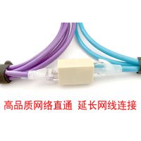 RJ45網(wǎng)絡(luò)直通頭 水晶頭直通連接器 網(wǎng)線延長(zhǎng)對(duì)接頭 8芯/4芯對(duì)接頭