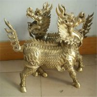 铜雕狮子麒麟貔貅铜雕神兽