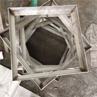耀荣 304不锈钢井盖500*500*50*5 双层 有底座 有钢筋4cm钢板