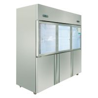格琳凯斯GLKSCFB-3厨房冰柜 六门商用厨房冰箱 不锈钢铜管冷藏冷冻保鲜柜
