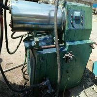 出售二手WS20升卧式砂磨机江阴洪腾化工机械 厂生产配套隔膜泵齐全