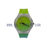 外贸跨境货源新款时尚大表盘swatch石英塑胶礼品手表