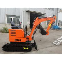 克勒斯专业制造挖掘机 植树挖坑专用设备 室内施工用履带式挖掘机