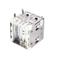 ˫USBAĸ 8P 13.1 ĽDIP 90ֱ PCB-