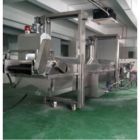 不锈钢油炸设备 休闲食品油炸机流水线厂家