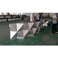 东南西北艺术三角形全焊铝单板墙面天花生产厂家