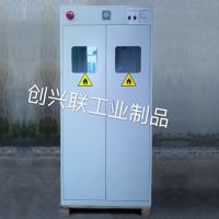 创兴联全钢制报警防爆气瓶柜 甲烷乙炔气瓶柜 化学品防护柜