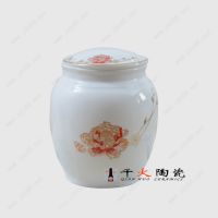 唐龙陶瓷 景德镇陶瓷茶叶罐生产厂家 中秋节礼品茶罐