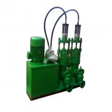 中拓yb250型液压陶瓷柱塞泥浆泵液压集成块绿色环保输送设备