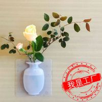 coolnice硅胶花瓶 创意室内可移动多次反复使用透明花瓶 厂家直销