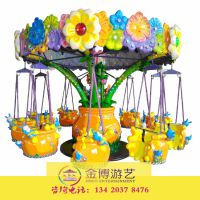 广场游乐设备 百货商场儿童游乐园旋转飞椅游艺设备工厂定做
