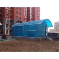 东营阳光板批发，东营pc阳光板小区车棚