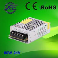 【24V-60W】北京电源厂家直销显示屏电源，外露字电源发光字不防水LED驱动电源