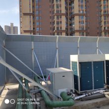 河南厂家设计安装空调冷却塔声屏障 小区商场隔音墙 高架景观强力隔音降噪板