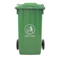 景区环卫垃圾桶 100L户外公共设施 全新料***无味塑料垃圾桶，赛普塑业