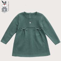 婴幼儿针织连衣裙环保材质可贴身穿戴A类标准厂家直销新款 婴幼儿毛衣厂家批发