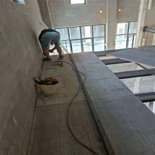 武汉高密度20mm加厚水泥纤维板做loft钢结构楼层板施工介绍~
