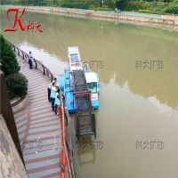辽宁湖面水草清理船 打捞收割水浮莲设备