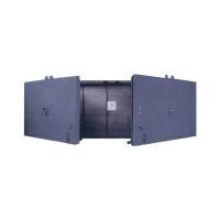 钢结构活门槛双扇人防门